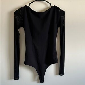 Abercrombie & Fitch Black Crewneck Top